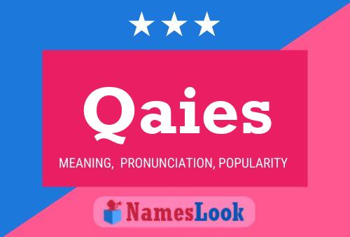 Qaies Name Poster