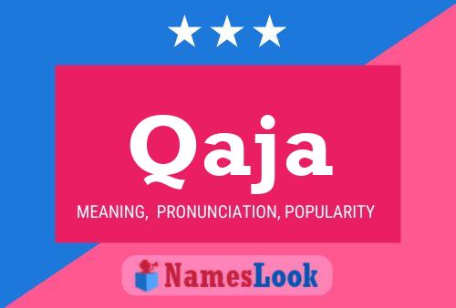 Qaja Name Poster