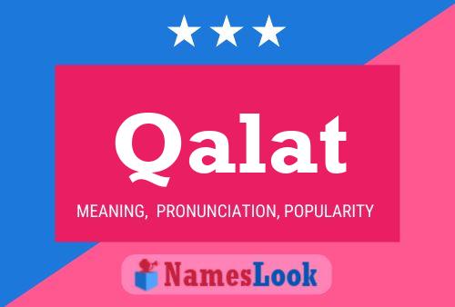 Qalat Name Poster