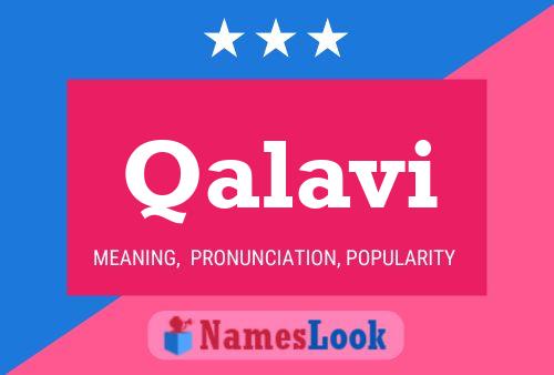 Qalavi Name Poster