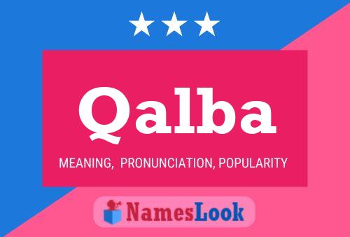 Qalba Name Poster