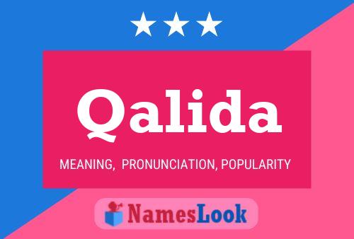 Qalida Name Poster