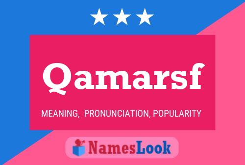 Qamarsf Name Poster