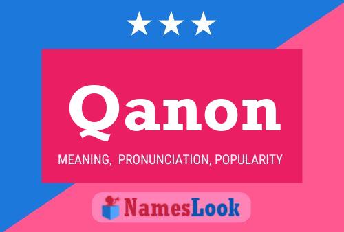 Qanon Name Poster