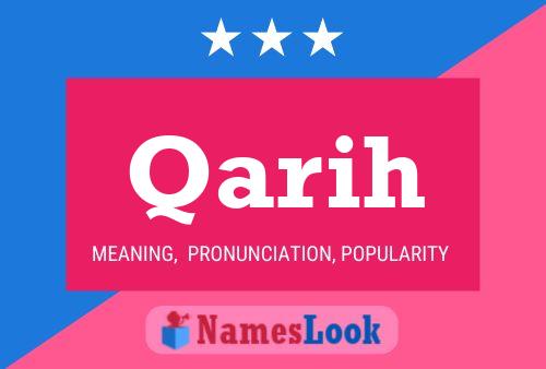 Qarih Name Poster