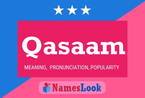 Qasaam Name Poster