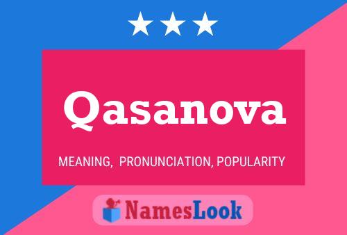 Qasanova Name Poster