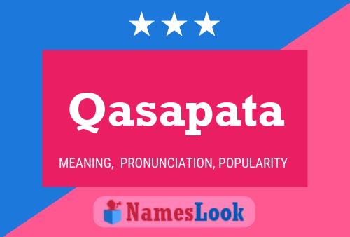 Qasapata Name Poster