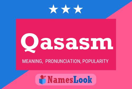 Qasasm Name Poster