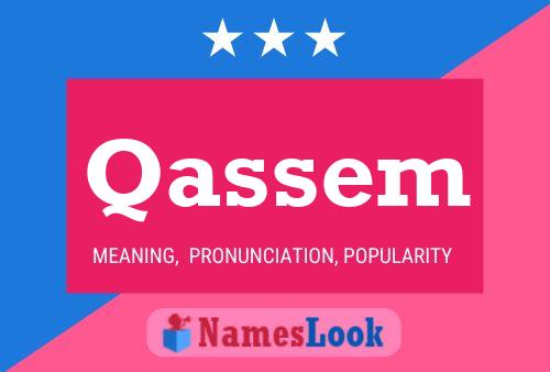 Qassem Name Poster