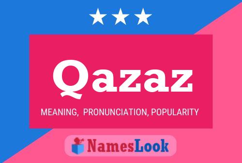 Qazaz Name Poster