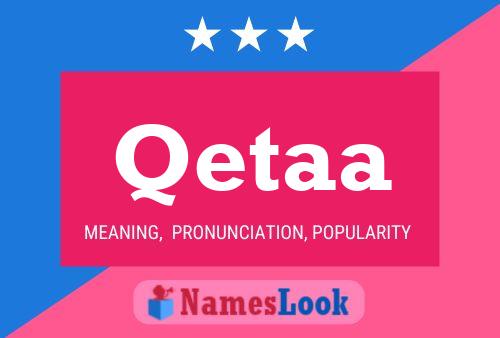 Qetaa Name Poster