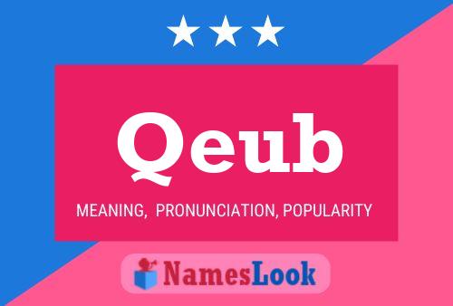 Qeub Name Poster