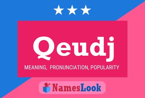 Qeudj Name Poster