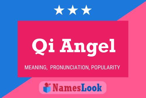 Qi Angel Name Poster