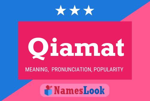 Qiamat Name Poster