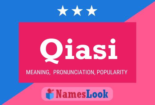 Qiasi Name Poster