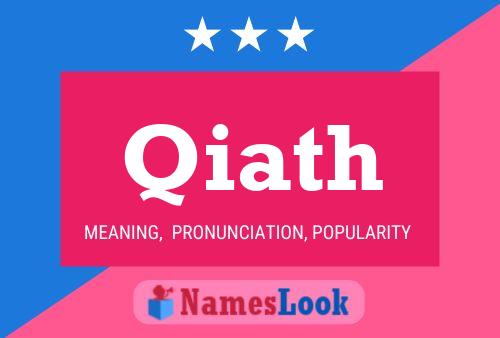 Qiath Name Poster