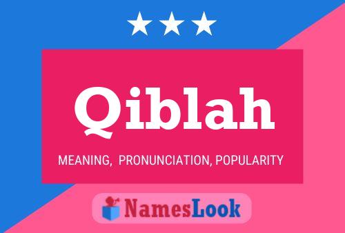 Qiblah Name Poster