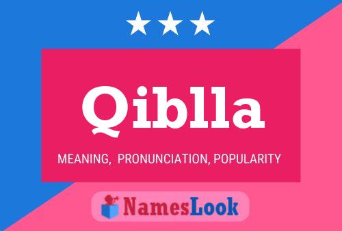 Qiblla Name Poster