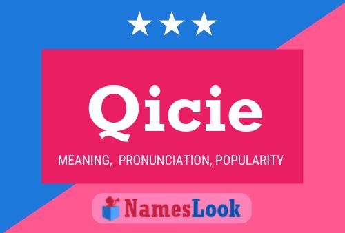 Qicie Name Poster