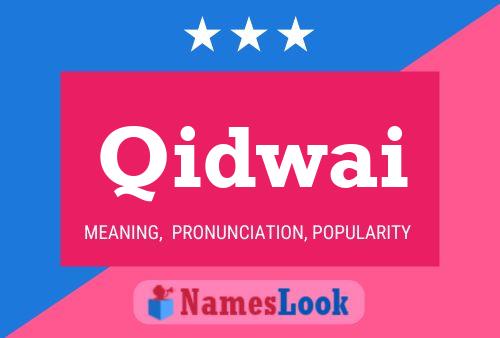 Qidwai Name Poster