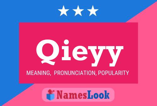 Qieyy Name Poster