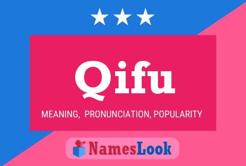 Qifu Name Poster