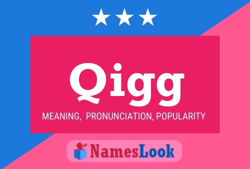 Qigg Name Poster