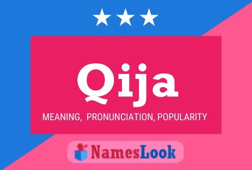 Qija Name Poster