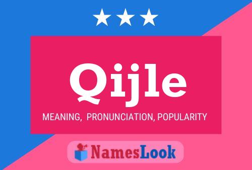 Qijle Name Poster