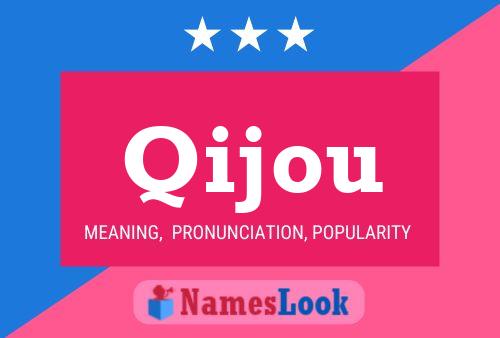 Qijou Name Poster