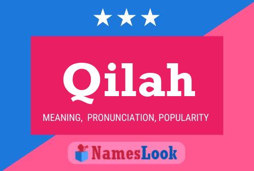 Qilah Name Poster