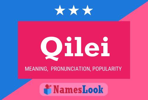 Qilei Name Poster