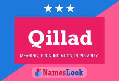 Qillad Name Poster