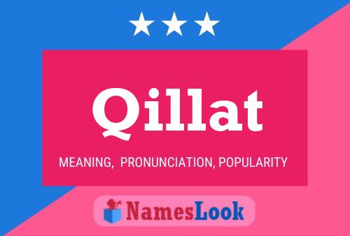 Qillat Name Poster