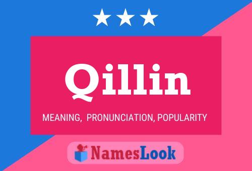 Qillin Name Poster