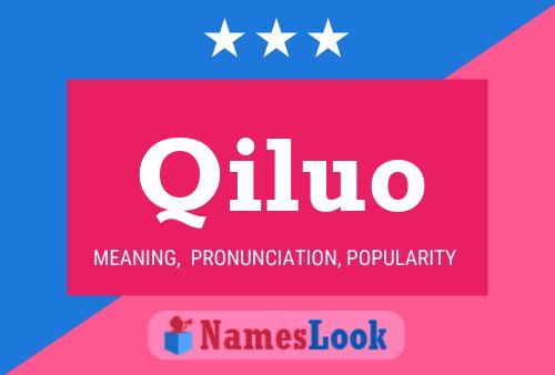 Qiluo Name Poster