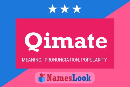 Qimate Name Poster