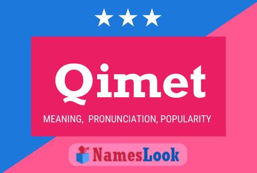 Qimet Name Poster