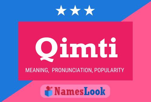 Qimti Name Poster