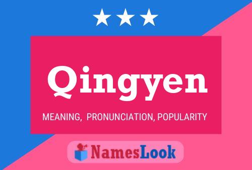 Qingyen Name Poster