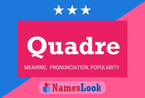 Quadre Name Poster