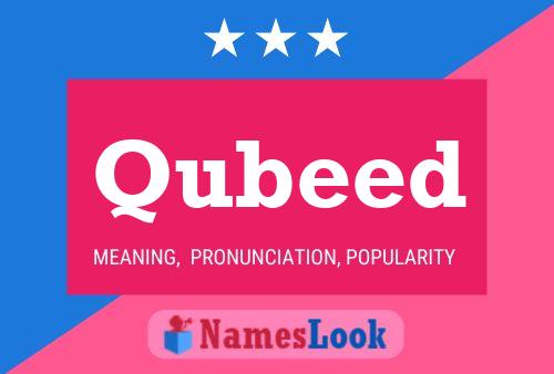 Qubeed Name Poster