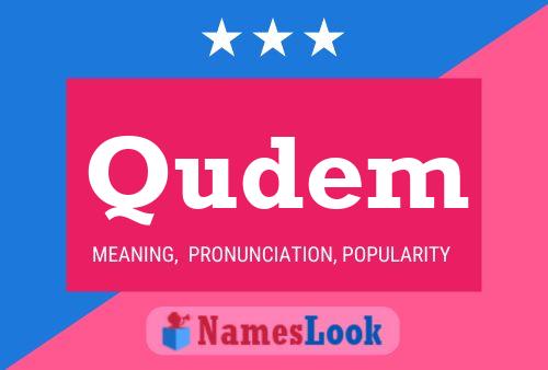 Qudem Name Poster