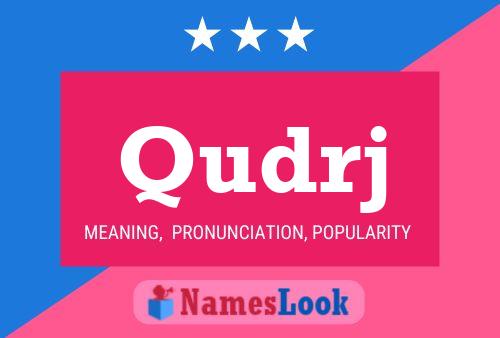 Qudrj Name Poster