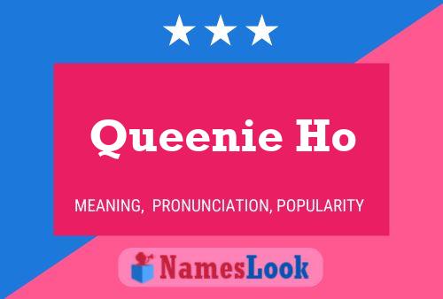 Queenie Ho Name Poster