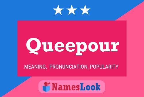 Queepour Name Poster