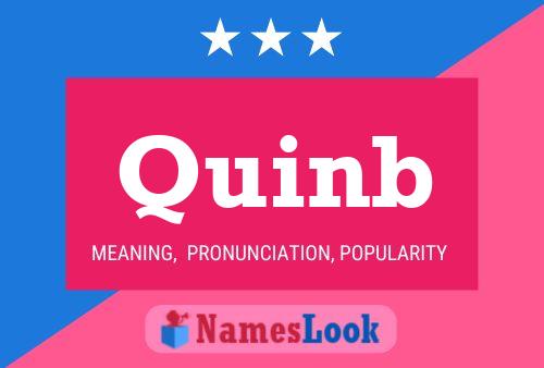 Quinb Name Poster