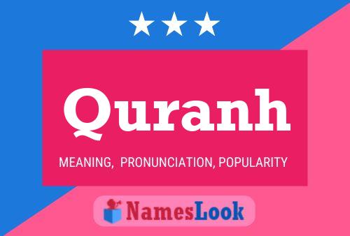 Quranh Name Poster